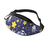Cute Sleeping Animals Crossbody Bag Runner Small Hip Pouch Riñonera Running Riñonera Bumbag Beltbag Sport Slim Moda para Trotar Senderismo Mujer