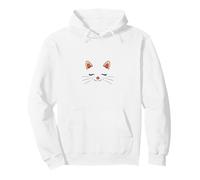 Cute Sleepy Cat Face Adorable Feline Kitty Lover Sudadera con Capucha