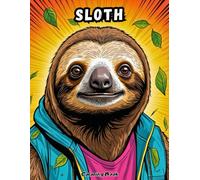 Cute Sloth Coloring Book: Adorable Slow-Moving Designs for Toddlers! (WILDLIFE COLORING BOOKS)