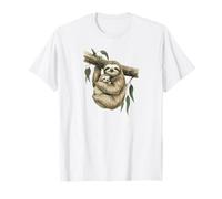 Cute Sloth Mom Wild Animal Lover Faulheit Perezoso Bear Camiseta