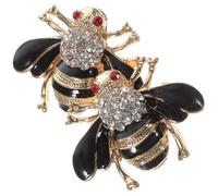 Cute Small Fashion Bee Breastpin Women Brooch Pin Overcoat Decor Random