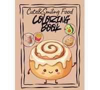 Cute & smiling food coloring book