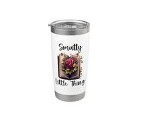 Cute Smutty Little Thing Dark Romance Book Lover Smut Reader Vaso térmico de acero inoxidable de doble pared