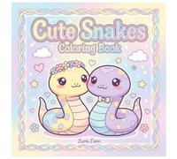 Cute Snakes: Coloring Book
