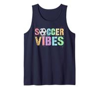 Cute Soccer Vibes Win Win Goalie Cleats Club para Mujer Camiseta sin Mangas