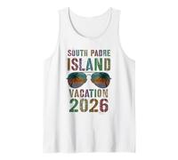 Cute South Padre Island Vacation 2026 Viaje Vacaciones Camiseta sin Mangas