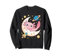 Cute Space Axolotl Pastel Kawaii Goth Sudadera