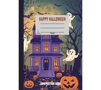 Cute Spooky Composition Notebook: Halloween Notebook with Adorable Ghost Characters Inside | Perfect for School or Journaling