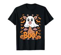 Cute Spooky Funny Halloween Giraffe Ghost Boo Camiseta