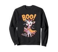 Cute Spooky Funny Halloween Giraffe Ghost Boo Sudadera