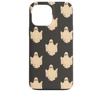Cute Spooky Ghost Goth Retro Groovy Halloween Black Carcasa para iPhone 13 Pro Max