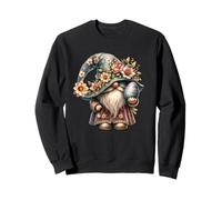 Cute Spring Easter Decor For Women Floral Easter GNOME Sudadera