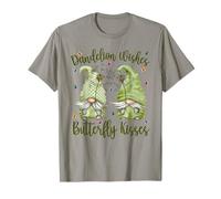 Cute Spring Flower GNOME Dandelion Wishes Butterfly Kisses Camiseta