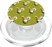 Cute Spring Flower Graphic Green Dandelion Gnome For Summer PopSockets PopGrip para MagSafe