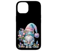 Cute Spring GNOME For Women with Hello Spring Tulip Flowers Carcasa para iPhone 14