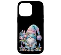 Cute Spring GNOME For Women with Hello Spring Tulip Flowers Carcasa para iPhone 14 Pro MAX
