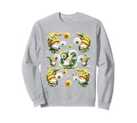 Cute Spring Gnome Stuff For Women And Girls Dandelion Flower Sudadera
