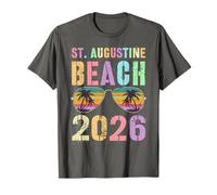 Cute ST Augustine Beach 2026 Viaje de natación de Vacaciones a Juego Camiseta