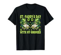 Cute St Paddys Day GNOME Graphic For Hanging with My Gnomies Camiseta