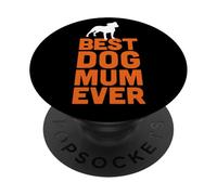 Cute Staffordshire Bull Terrier / Staffy - La mejor mamá de perro PopSockets PopGrip Adhesivo