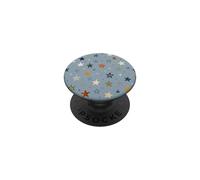 Cute Star Pattern Celestial Aesthetic Cosmic Art PopSockets PopGrip Adhesivo