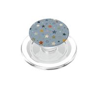 Cute Star Pattern Celestial Aesthetic Cosmic Art PopSockets PopGrip para MagSafe
