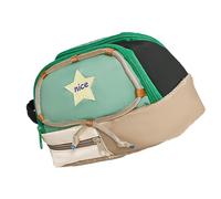 Cute Star Pattern Pencil Pouch, Large Capacity Stationery Organizer Bag with Sturdy Zipper, 9.06x4.72x5.51 Inches Portable Cosmetic and School Supplies Case for Teen Girls
