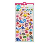 Cute Stickers - Kids Mini Craft Decals Tiny 3D Animal Designs | Adhesive Fun Decorative Embellishments for Water Cups, Laptops, Guitars, Suitcases, Luggage or Planner Scrapbooking