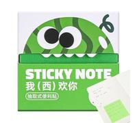 Cute Sticky Note Pads - 3x3 Inch Smooth Writing Memo Notes