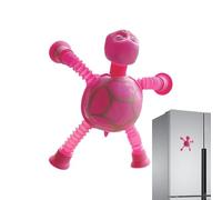 Cute Stress Relief Toy - Student Sensory Toy, Telescopic Stretch Sensory Tube with Suction Cup Grip, Fun Stress Relief Toys for Travel Home Commuting Dorm Picnic Adults Teens Boys Girls Students