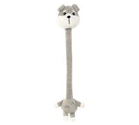 Cute Stuffed Animal Doll with Bendable Long Neck, Plush Toy with PP Cotton Filling, Adorable Schnauzer & Big-Eyed Cat, for Bedroom, Couch
