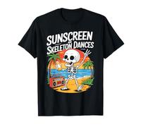 Cute Summerween Ghost Funny Beach Halloween Camiseta