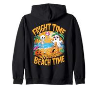 Cute Summerween Ghost Funny Beach Halloween Sudadera con Capucha