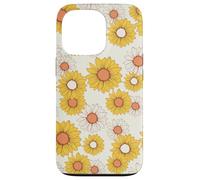 Cute Sunflower Floral Garden Summer Flowers Carcasa para iPhone 13 Pro