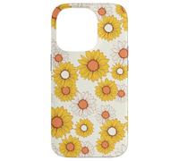 Cute Sunflower Floral Garden Summer Flowers Carcasa para iPhone 14 Pro