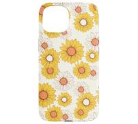 Cute Sunflower Floral Garden Summer Flowers Carcasa para iPhone 15