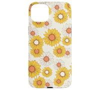 Cute Sunflower Floral Garden Summer Flowers Carcasa para iPhone 15 Plus