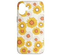 Cute Sunflower Floral Garden Summer Flowers Carcasa para iPhone 16 Plus