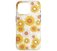 Cute Sunflower Floral Garden Summer Flowers Carcasa para iPhone 16 Pro