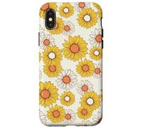 Cute Sunflower Floral Garden Summer Flowers Carcasa para iPhone X/XS