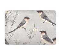 Cute Swallow Birds - Alfombrillas para pañales extragrandes, suaves, absorbentes, para entrenamiento para ir al baño, tapete cambiador para niños de 52 pulgadas de largo x 34 pulgadas de ancho