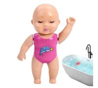 Cute Swimming Bath Doll, Interactive Water Play Toy Figure, Wind Up Toy with Moving Swim Motion, Durable Waterproof Bath Play Doll, Fun Toys with Cartoon Style, Kids Toys for Bathroom Home