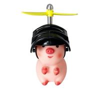 Cute Swine Motorcycle Ornament | Handlebar Decor | Pig Figurine