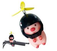Cute Swine Motorcycle Ornament | Handlebar Decor | Pig Figurine