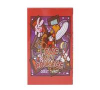 Cute Tarot Cards, Beginners Playing Card, 4.13x2.48 Inches Entertainment Set Design, Comfort Aid with Board Style, Compact Supply with Family Use, Home Accessories for Girls, Boys, and Divination Game