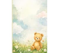 Cute Teddy Bear Notebook for Kids - Grid Paper School Notebook | Large 6x9 Math Notebook for Boys and Girls: 32 Pages | Cute Bear Notebook | Perfect for School, Math, Writing and Drawing