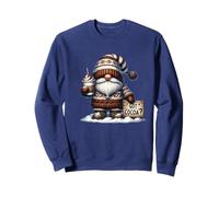 Cute Thanksgiving GNOME Love Pumpkin Spice Cocoa For Xmas Sudadera