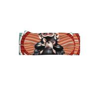 Cute The Silent Monkey Print Baby Bow Headband - Diadema de nailon suave y elástica, delicados accesorios para el pelo de princesa