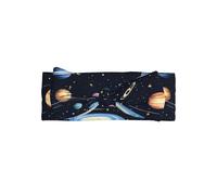 Cute The Solar Family Print Baby Bow Headband - Diadema de nailon suave y elástica, delicados accesorios para el cabello de princesa