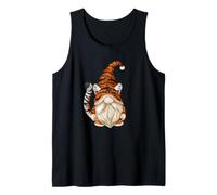 Cute Tiger Decor For Tiger Dad with Funny Grandpa GNOME Camiseta sin Mangas